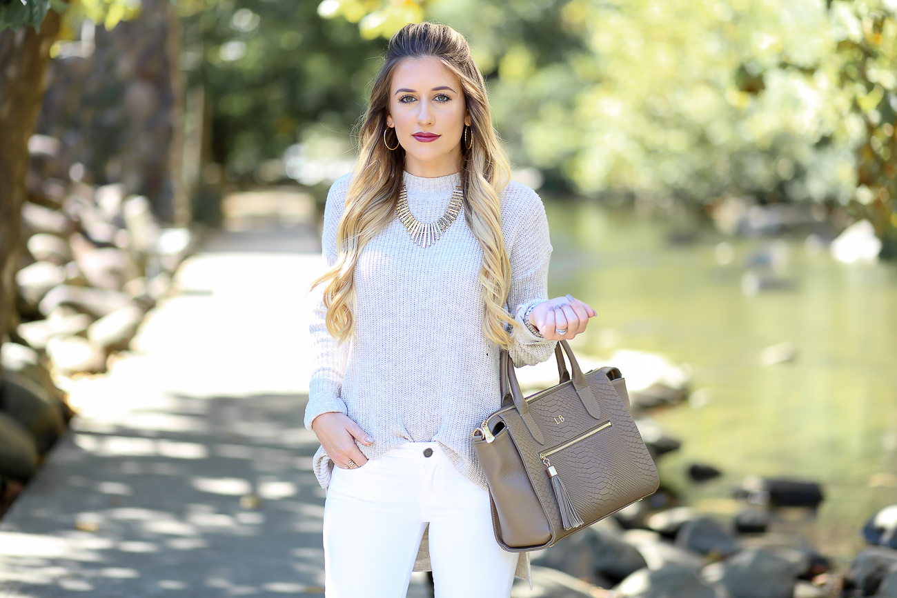 Neutral Fall Outfit - Laura Beverlin