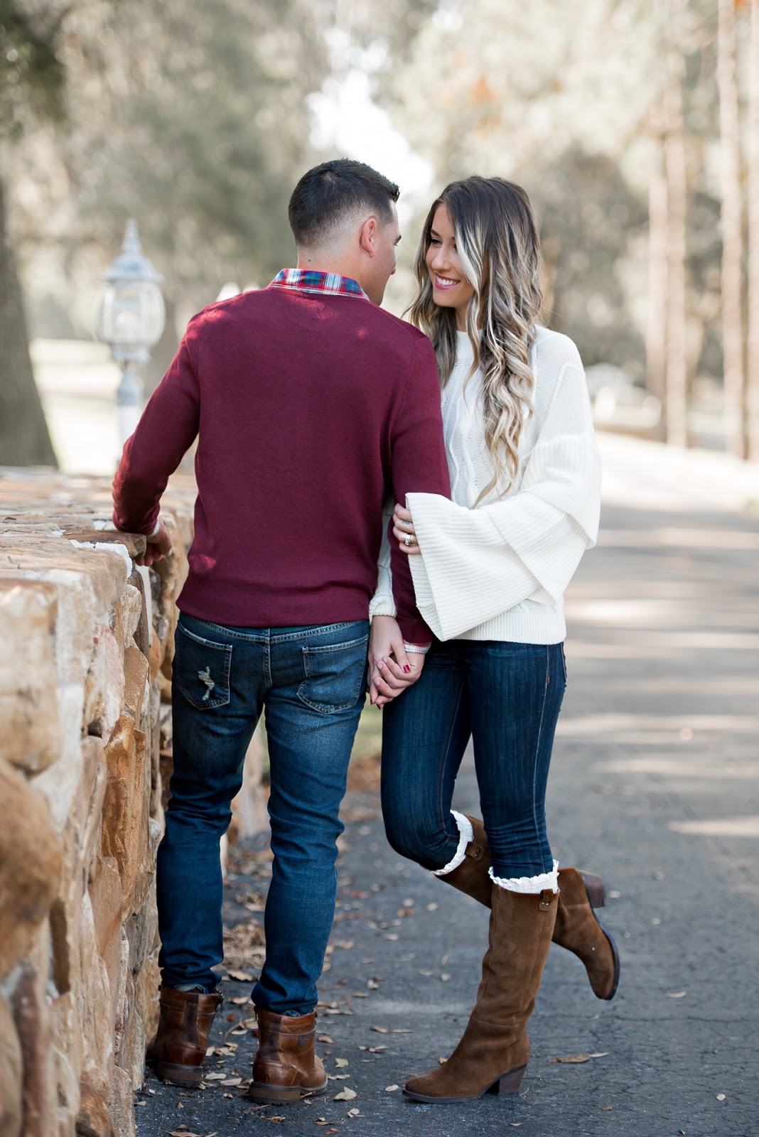 Early Fall Outfit: Sweater & Lace Bralette Under $40 - Laura Beverlin