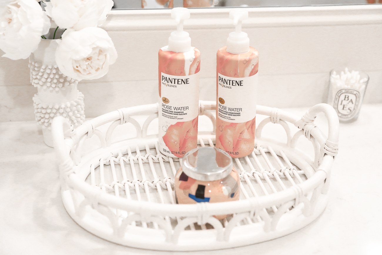 Pantene Rose Water Shampoo & Conditioner Review Styled Adventures Laura Beverlin Hair-6