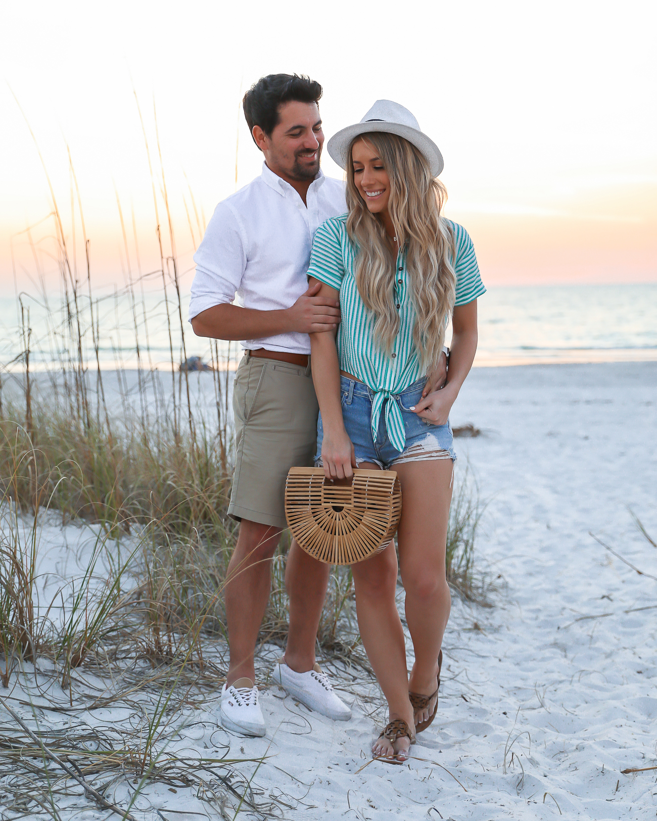 Beach Vacation outfit idea mens beach outfit his & hers couples vacation style Laura Beverlin -2