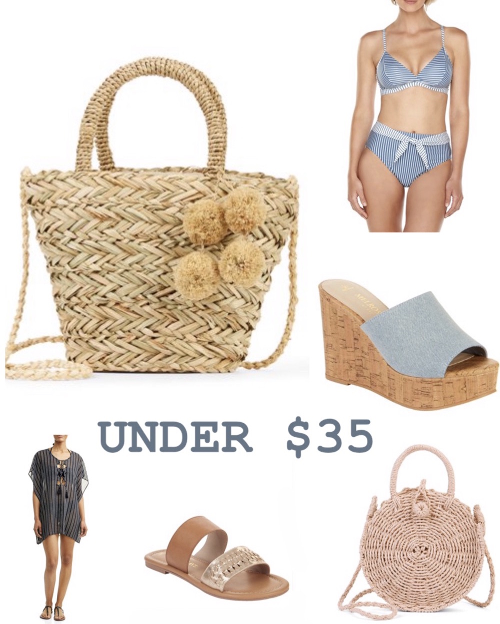 summer vacation outfit under $35 Laura Beverlin