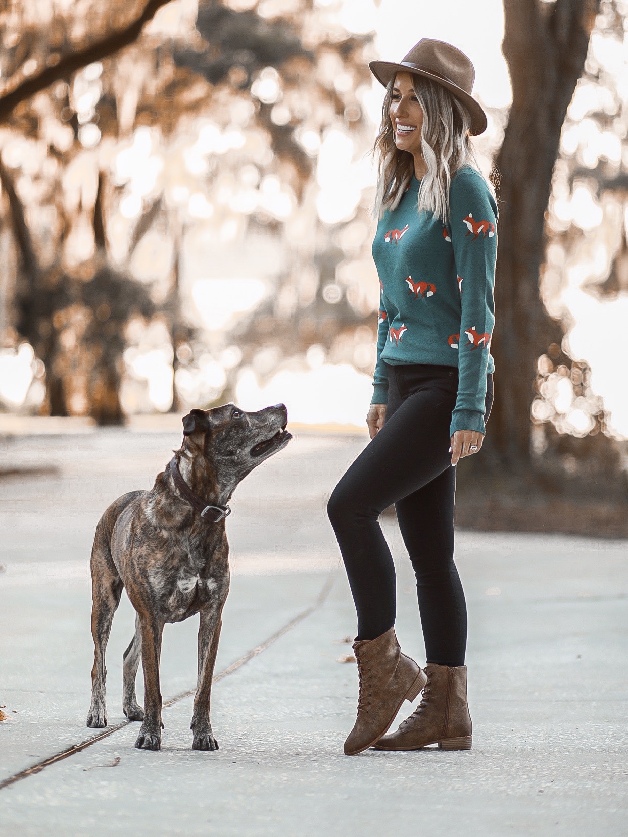 FALL OUTFIT IDEA FOX SWEATER MODCLOTH LAURA BEVERLIN7