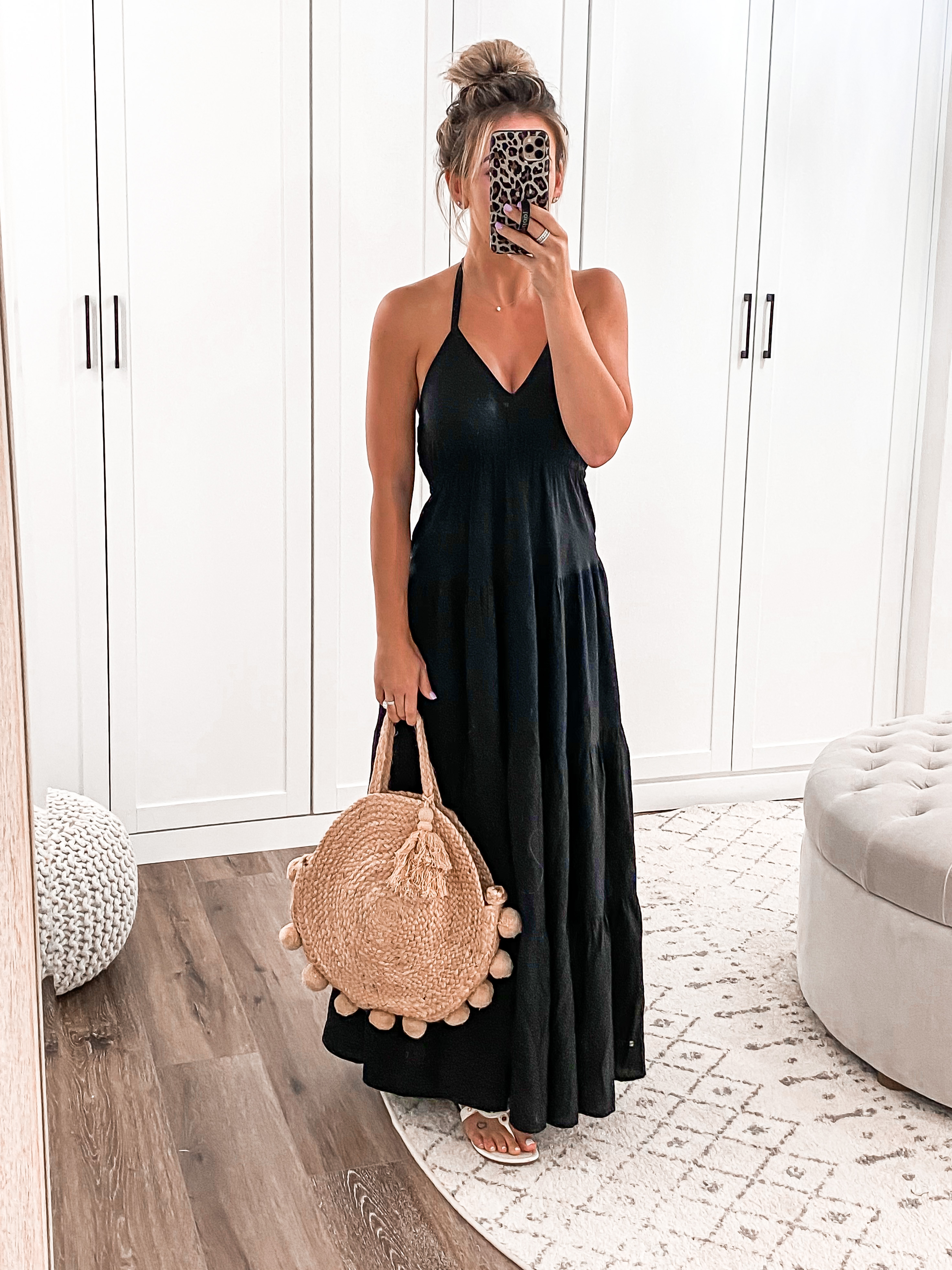 Classic Black Maxi Dress Under $40! - Laura Beverlin