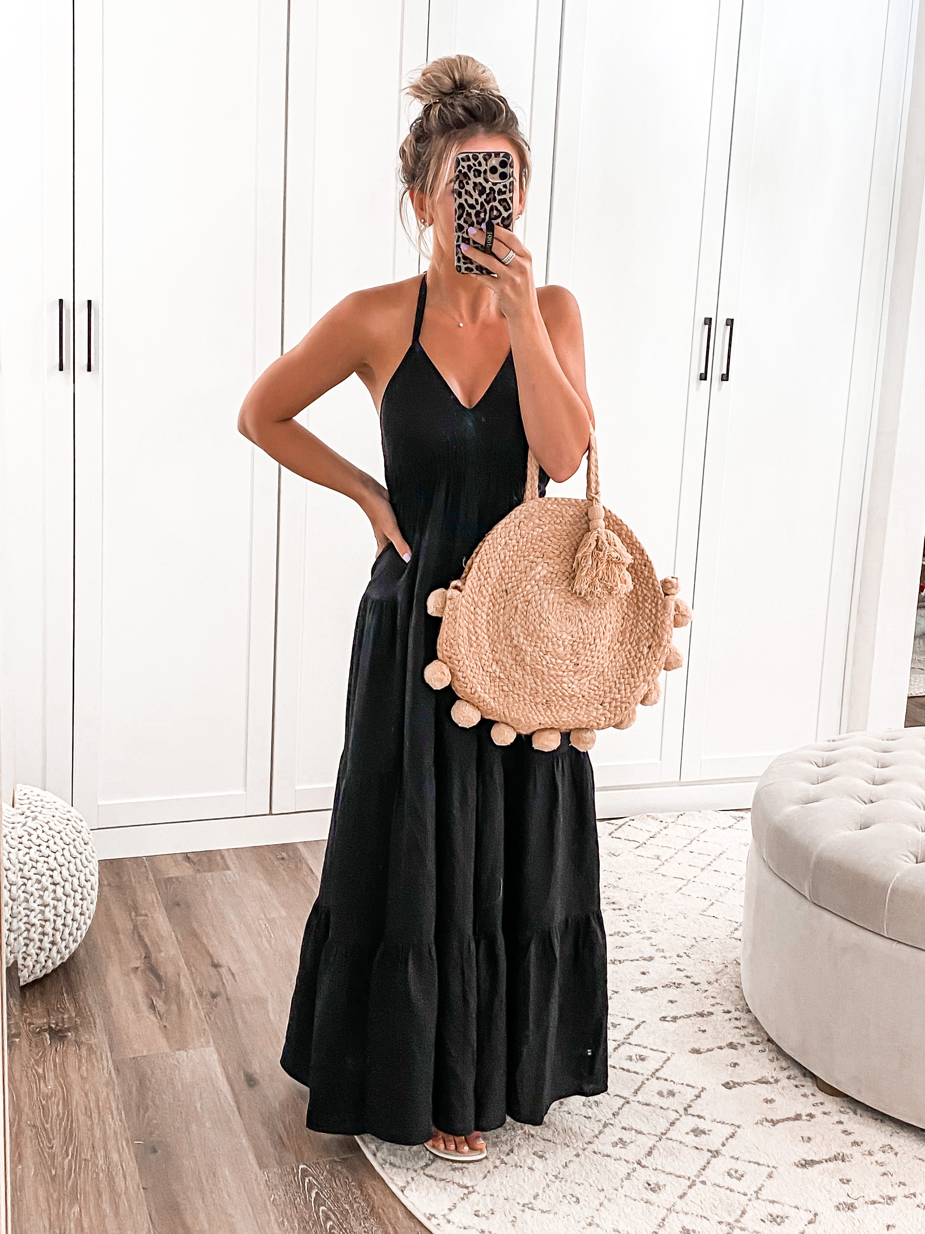 Black Summer Maxi Dress