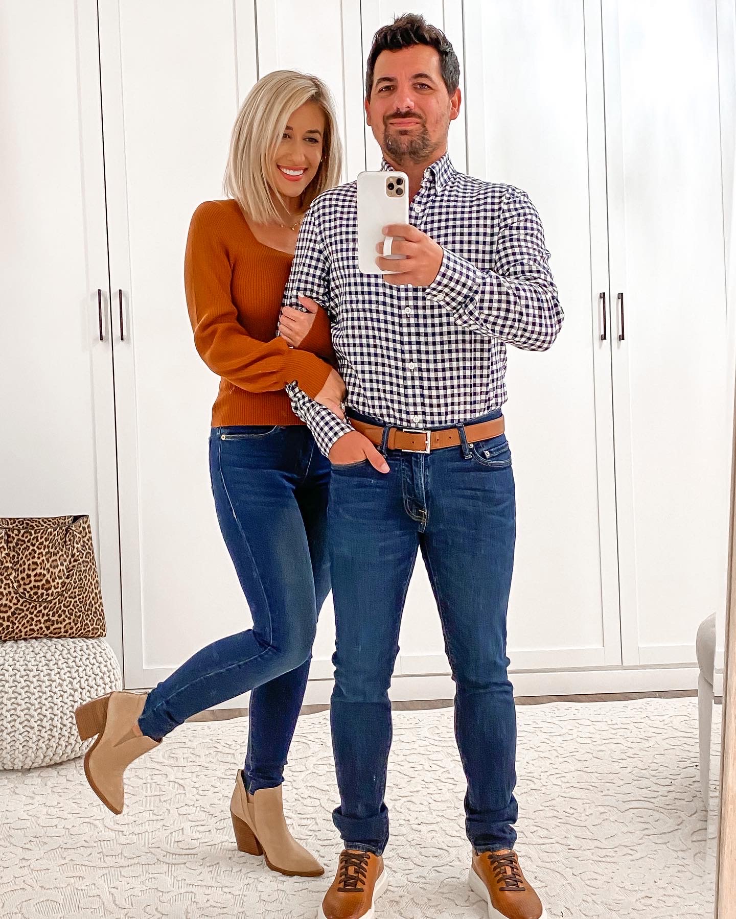 Casual HIS & HERS COUPLE Fall outfit Idea Laura Beverlin7